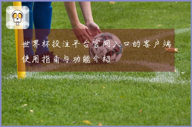 世界杯投注平台官网入口的客户端使用指南与功能介绍
