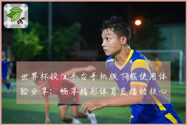 世界杯投注平台手机版下载使用体验分享：畅享精彩体育直播的核心优势