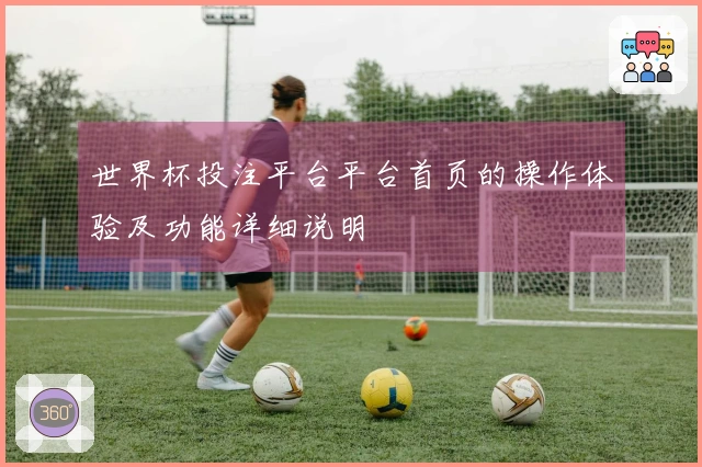 世界杯投注平台平台首页的操作体验及功能详细说明