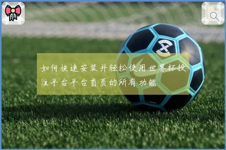 如何快速安装并轻松使用世界杯投注平台平台首页的所有功能