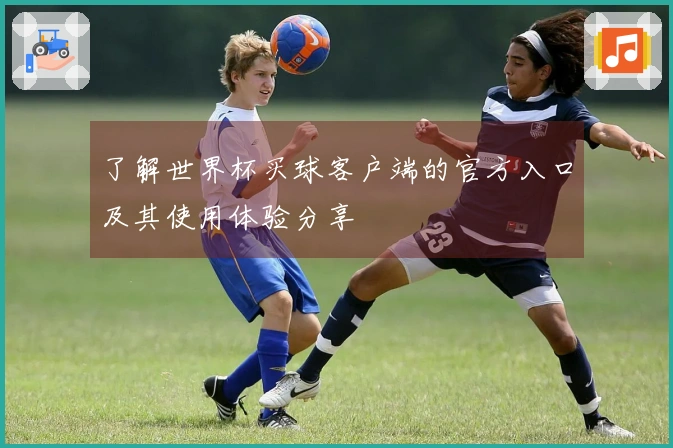 了解世界杯买球客户端的官方入口及其使用体验分享