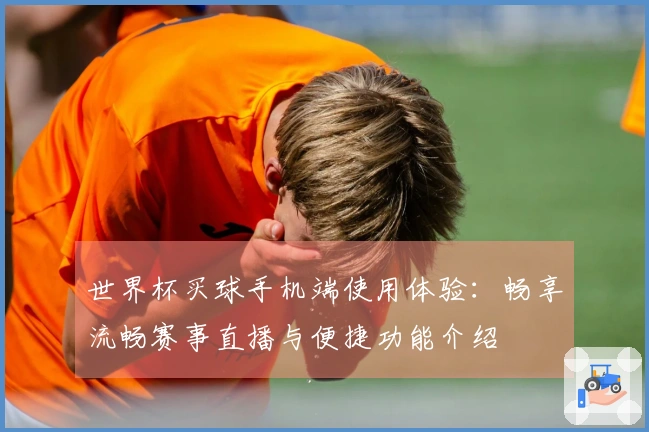 世界杯买球手机端使用体验：畅享流畅赛事直播与便捷功能介绍